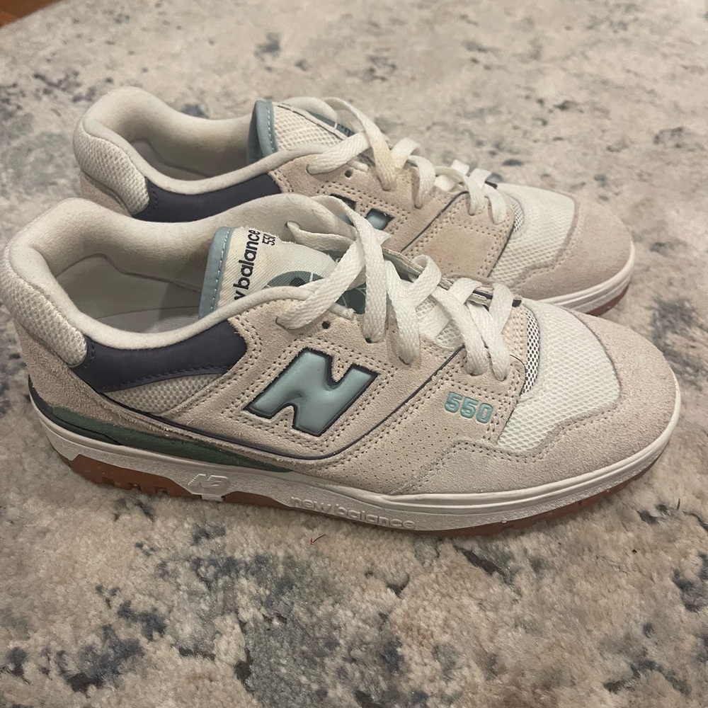 Women’s New Balance 550 'Sea Salt Winter Fog’